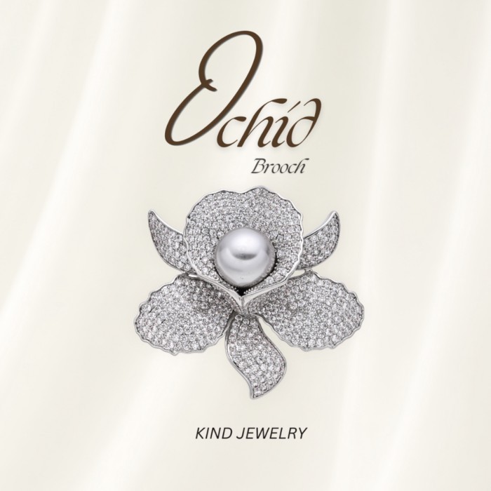 Kind Jewelry เข็มกลัด Ochid BROOCH