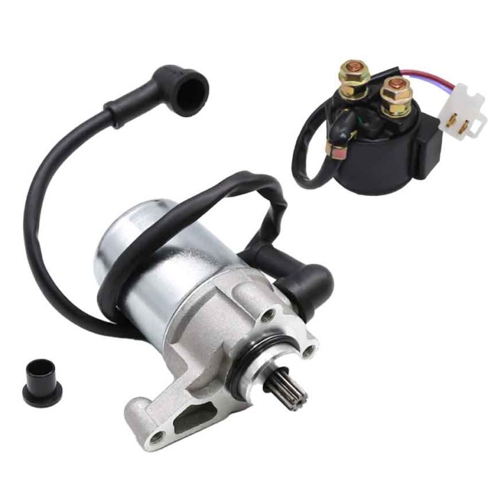 Starter Motor Solenoid Relay Set Fit For Yamaha DT125R DT125RH DT125RN DT125RE DT125X DT 125 R RH T