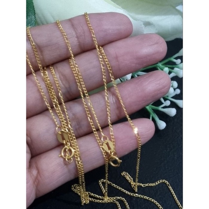 18k yellowgold chain 18inches (G484)