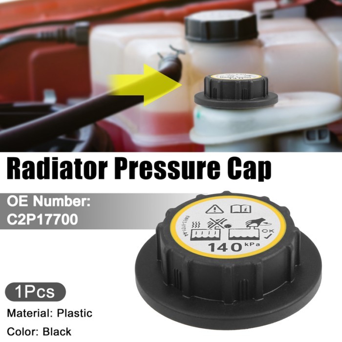 Engine Coolant Expansion Tank Cap 140kPa For Jaguar F-PACE F-TYPE XE XF XJ X761 X152 X760 X250 X260