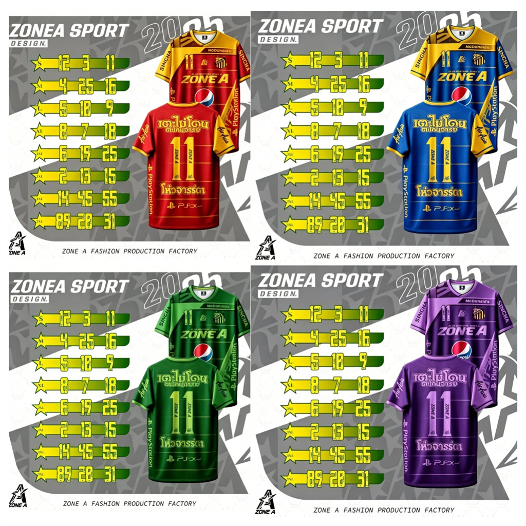 เสื้อพิมพ์ลาย Zone A รุ่น สายเบิร์น