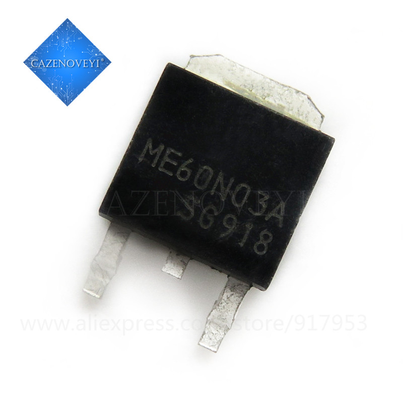 5 ชิ้น ME08N20-G 8N20 ME25N06 25N06 ME60N03A ME60N03 TO-252 ในสต็อก