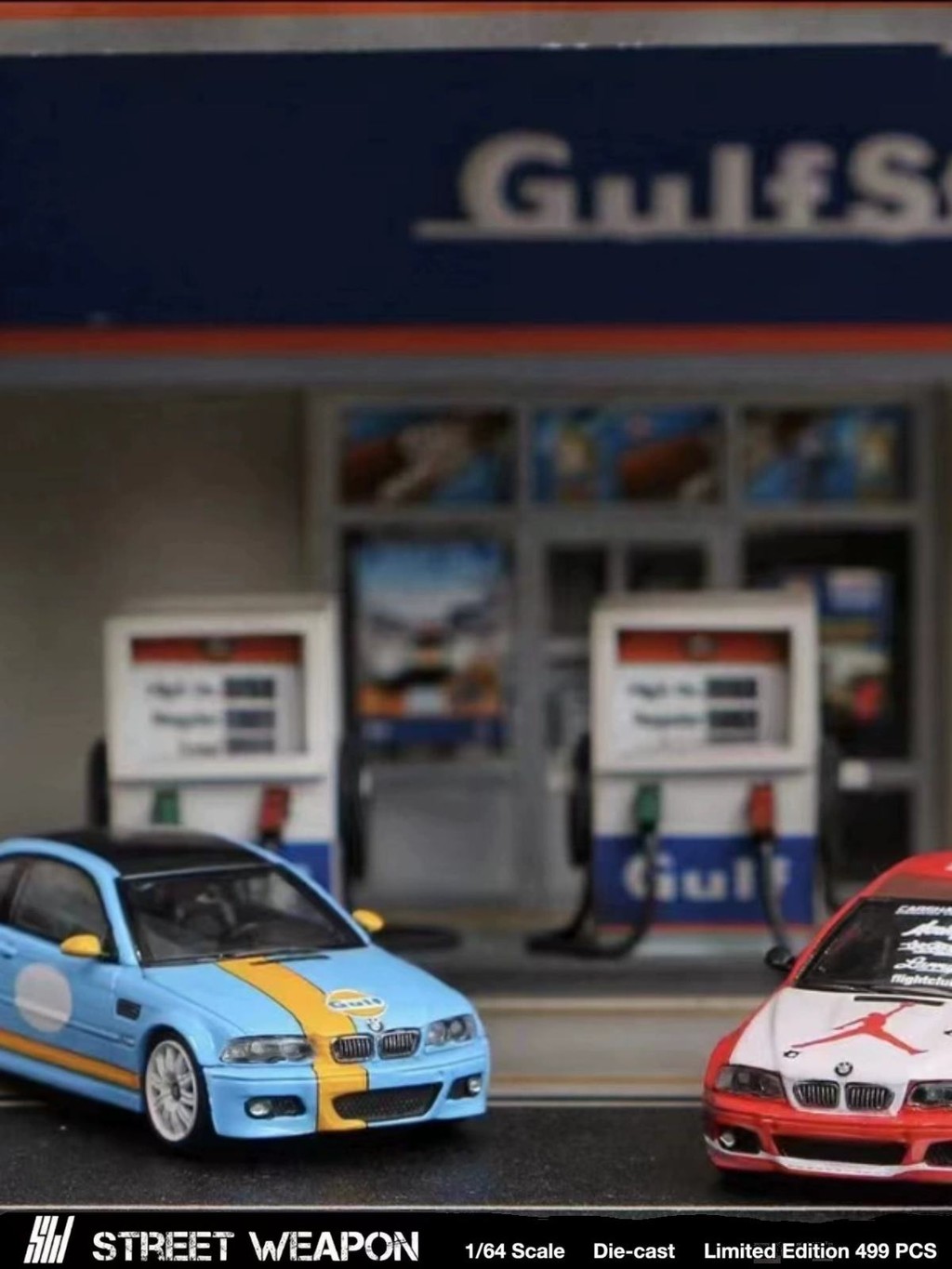 พร้อมสต็อก SW 1: 64 BMW BMW E46 M3 AJ Bay Alloy Car Model Out of Print Car Model Out of Print Model