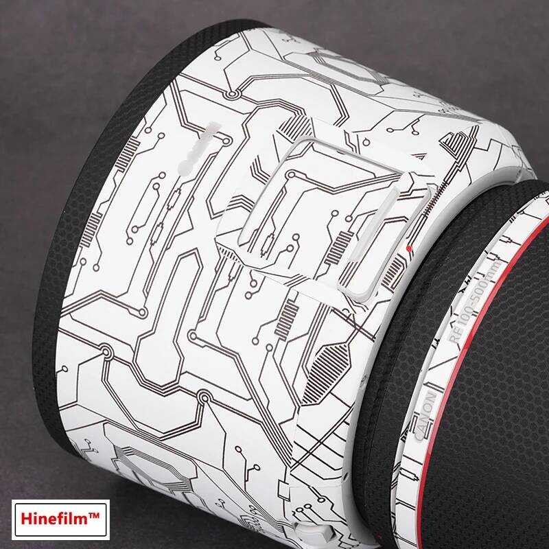 ▥ Hinefilm Skin สําหรับสติ๊กเกอร์เลนส์ Rf100-500 100500 เลนส์รูปลอกผิวสําหรับ Canon RF 100-500M