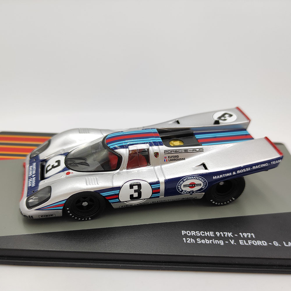 IXO 1/43 Porsche porsche917 Champion Car Martini Racing Martini โมเดลรถโลหะผสม
