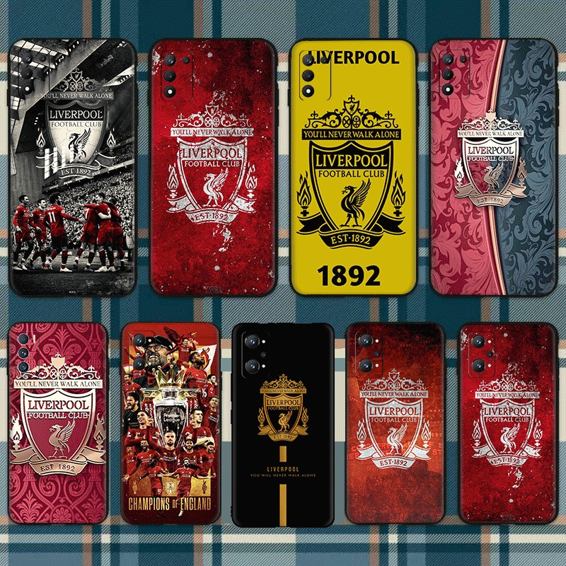 Z9 Liverpool Club สําหรับ Realme 9 Pro Plus 8S 8i 9i C2 ความเข้ากันได้เคสโทรศัพท์ TPU ฝาครอบป้องกันแ