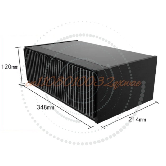 9.9% CLONE Version: Guodu QUAD405 Power Amplifier Chassis, Can Be Equipped with T-angle Aluminum