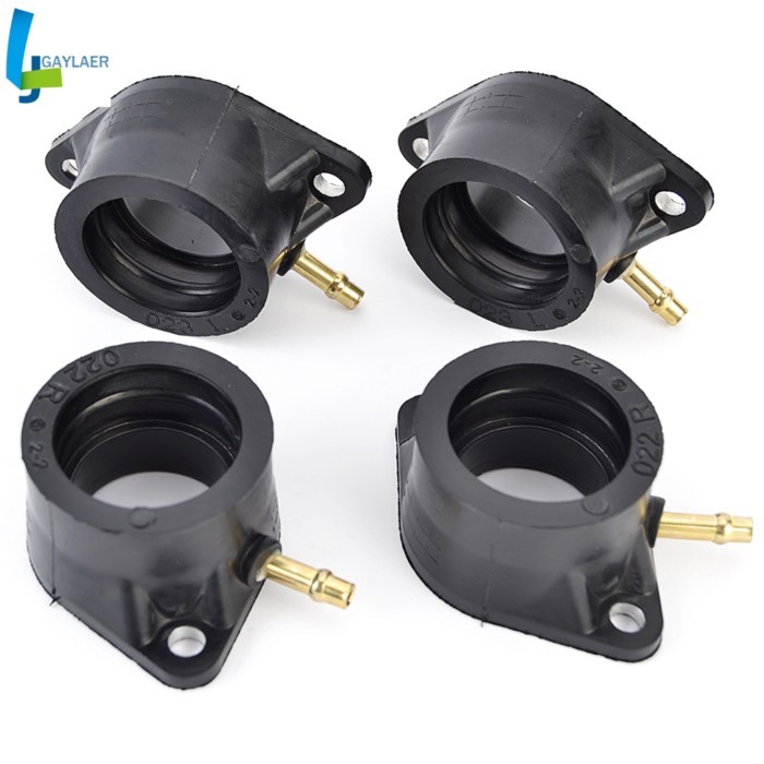 Motorcycle Carburetor Adapter Intake Mainfold Pipe for Kawasaki Z1 900 KZ900 KZ1000 Shaft Police LT