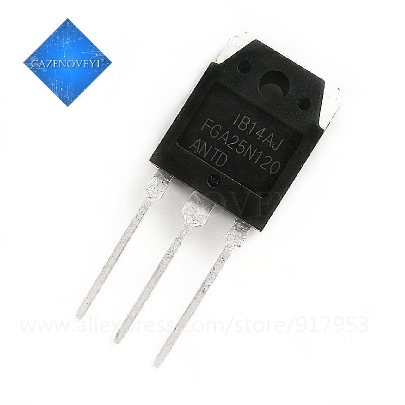 5 ชิ้น FGA25N120ANTD FGA25N120 ANTD 25N120 TO-247 ชิป