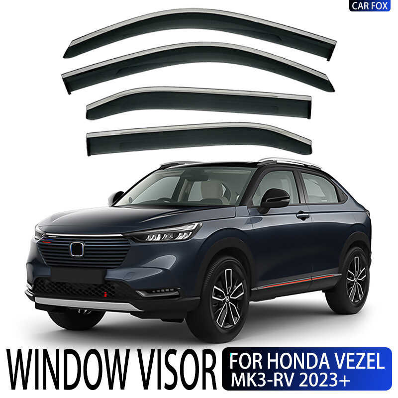 เหมาะสําหรับ Honda Vezel Window Rainproof Rainproof Sun Visor Honda Vezel Window visor