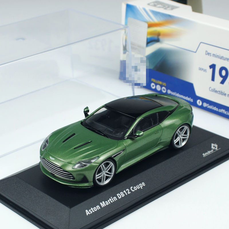 Solido 1: 43 ASTON MARTIN DB12 ASTON MARTIN รถรุ่นผลิตภัณฑ์สําเร็จรูป