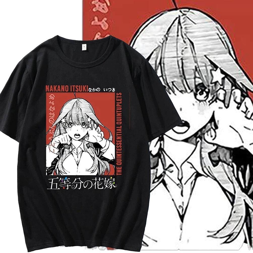 2024new Yameela The Quintessential Quintuplets T-Shirt Pullover Nakano Ichika Nino Miku Yotsuba Its