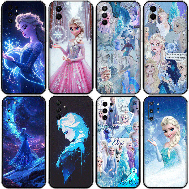 น่ารัก Elsa Princess อะนิเมะ ke.1 สําหรับ Vivo V7 Plus Y79 V9 Y85 Y89 V11 i V15 V20 Pro V19 V20 SE Y