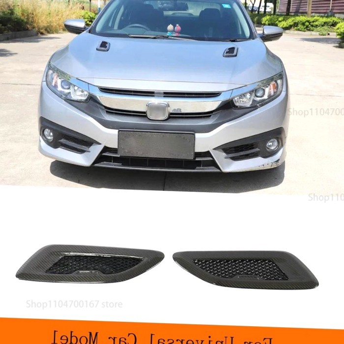 New！ Real Carbon Fiber Hood Bonnet Air Vents for BMW F80 F82 F83 E46 E90 For Audi A3 A4 A5 S3 S4 S5