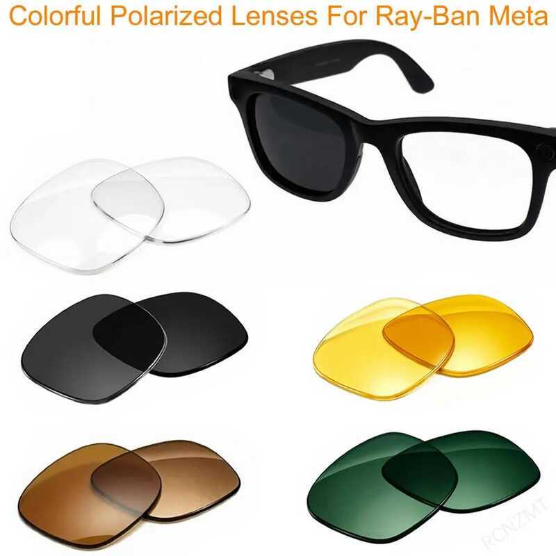 C Photochromic For Ray Ban Meta Lens Replacement Transitions Rw4006/4008/Rw4012 Wayfarer Polarized