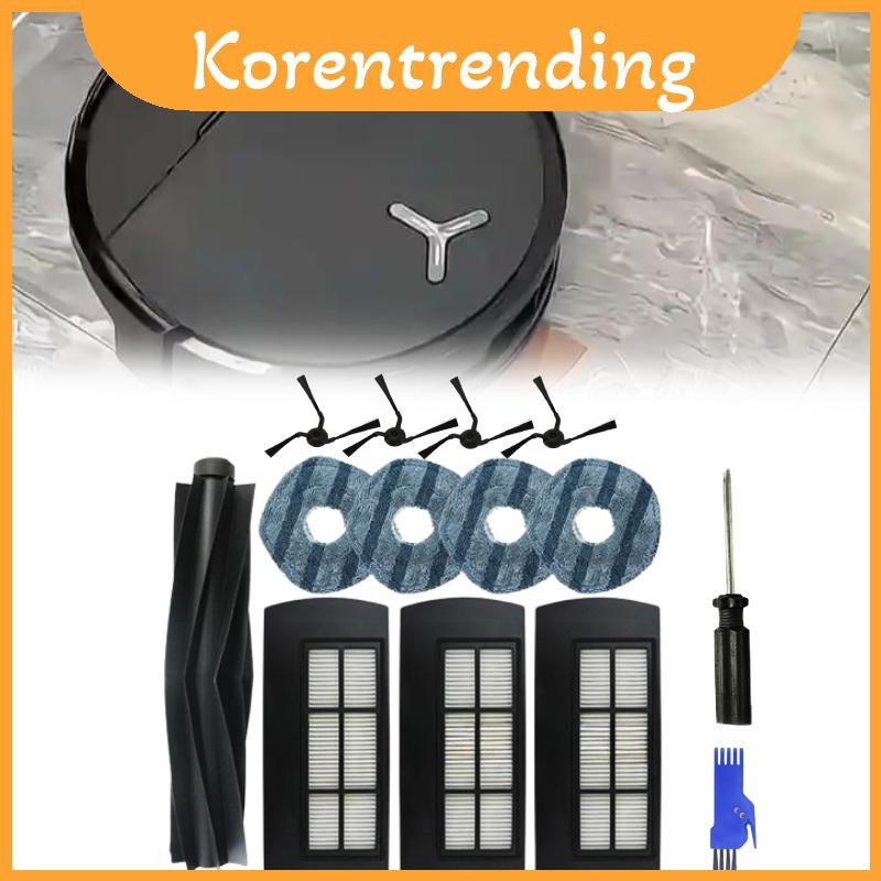 X9 Eufy สําหรับ X9pro อุปกรณ์สูญญากาศแปรงกรอง Mop ชุดสําหรับพื้นผิวหน้าแรกและการบํารุงรักษาทําความสะ