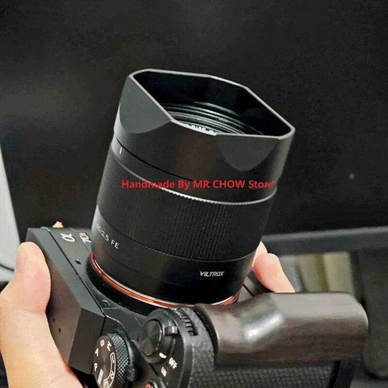 สําหรับ Viltrox 40 มม.F2.5 AF 56 มม.F1.7 FE/Z/XF AF20 มม.F2.8 FE/Z Bayonet Sqre เลนส์ฟรีหมวกโลหะ