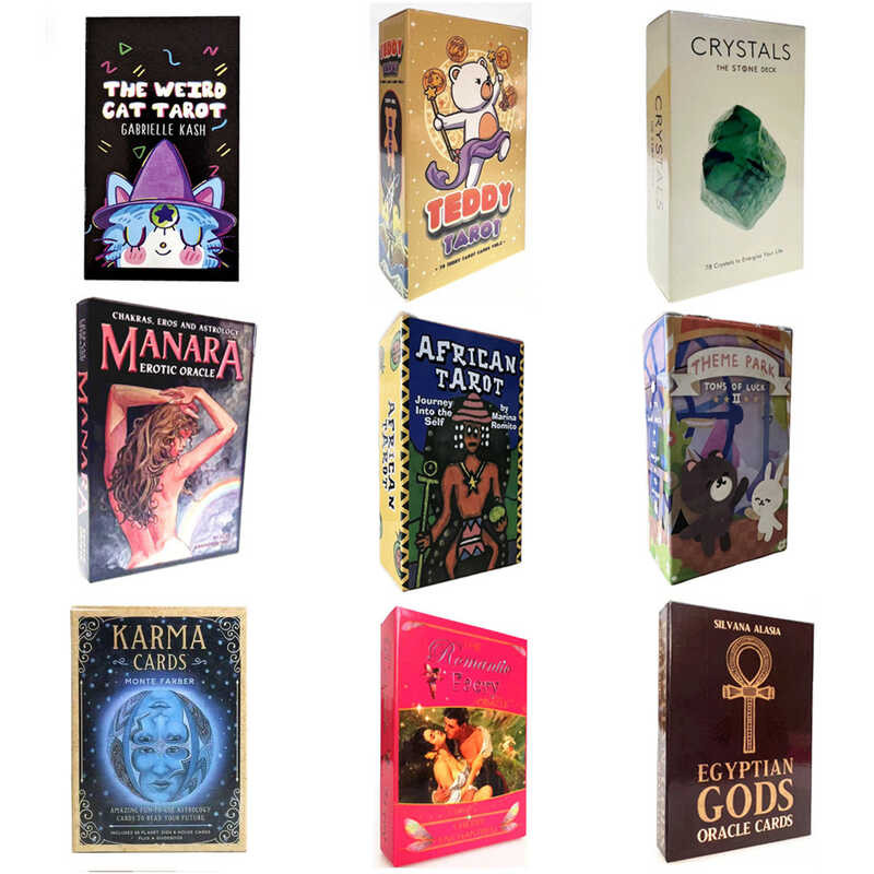 2022 Tarot Oracle cards English Tarot Oracle cards Tarot Oracle cards