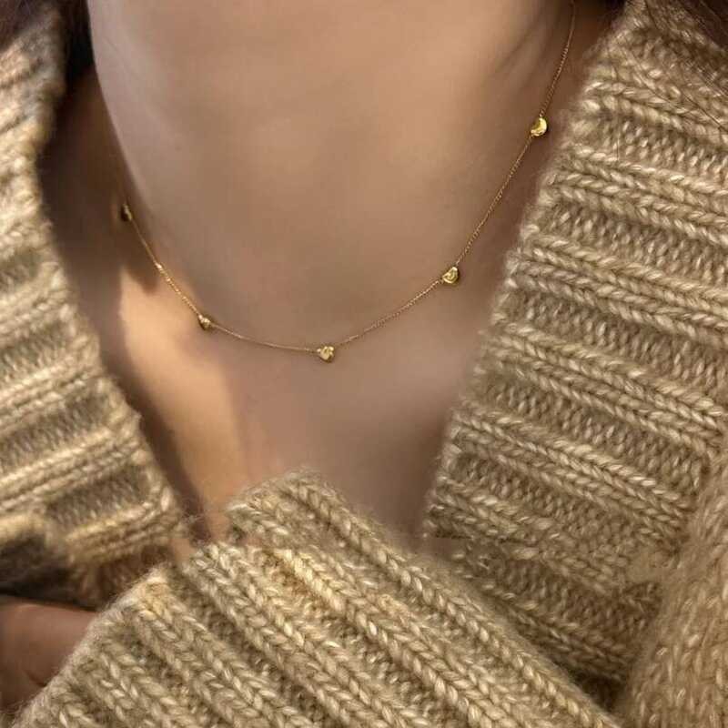 เครื่องประดับสแตนเลส 316L แบบใหม่ พร้อม charm รูปร่างหัวใจ สำหรับสร้อยคอนำมาซ่อนความหมายให้สาวๆ