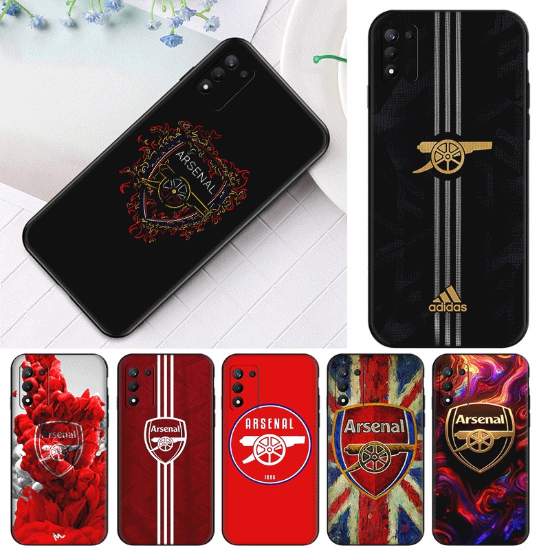 Arsenal FC สําหรับ Realme C3 C11 C12 C15 C17 ความเข้ากันได้เคสโทรศัพท์ TPU ฝาครอบป้องกันแบบนุ่ม