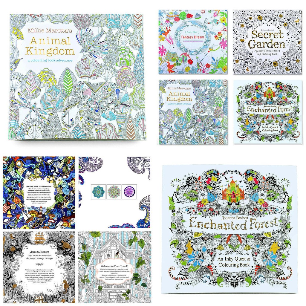 Pattern Arts Modern Colouing Book สําหรับเด็กและผู้ใหญ่ที่มีการออกแบบความเครียดบรรเทา