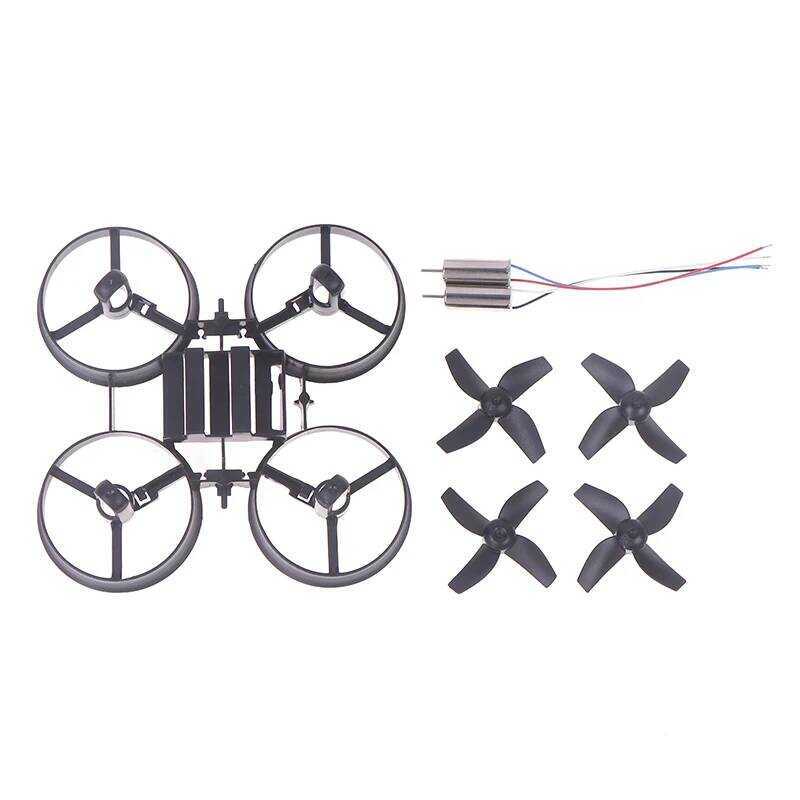 เจเจอาร์ซี♤ ◊ H36 Eachine E010 Furibee F36 DIY มินิโดรน RC ชุดโครงสร้างฐานล้อ 65 มม. พร้อมใบพัด 4 ช