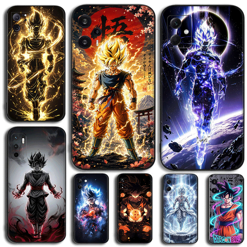 Dragon Ball อะนิเมะ fa1 สําหรับ Xiaomi POCO F5 Pro C65 C55 X5 M6 F6 ความเข้ากันได้ TPU เคสโทรศัพท์ s