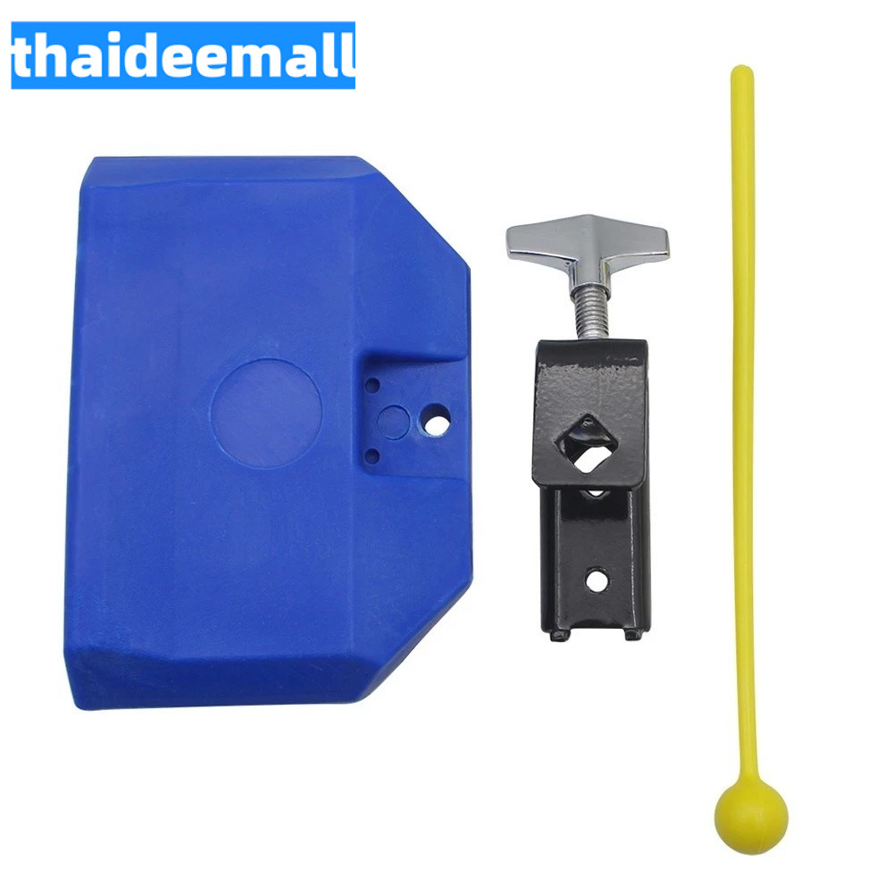 คาวเบล Cowbell ขนาด 5 นิ้ว มาพร้อมไม้กลอง สำหรับเคาะจังหวะกลองชุด กลองแห่ และกิจกรรมสันทนาการ
