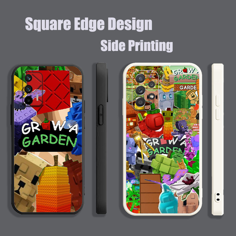 ปลอกสําหรับ infinix Smart 5 4 Hot 9 11 Play Note 12 G96 Pro Grow a Garden Video เกม FXZ04 เคสโทรศัพท