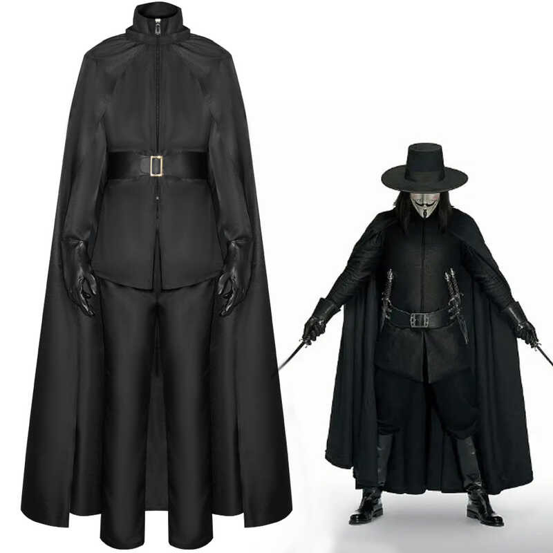 ชุดคอสเพลย์ V For Vendetta สำหรับ HALOWEEN
