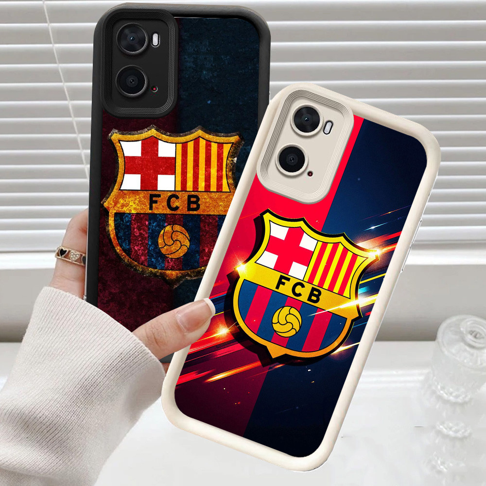 CH3 Barcelona Soft Casing สําหรับ OPPO A77s A77 Realme C33 A96 9i เคสป้องกัน