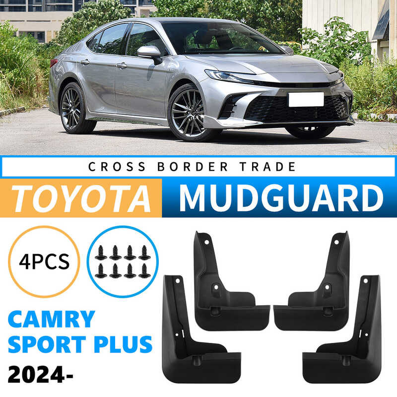 เหมาะสําหรับ Toyota Camry Sport Plus 2024-2025 Camry Sports Car Mudguard หนัง