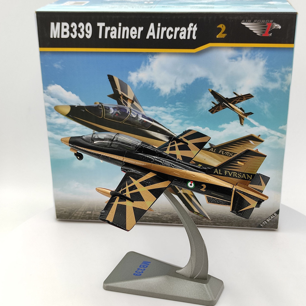 AF1 1/72 MB339 Trainer Aircraft Trainer Fighter Alloy Aircraft Model