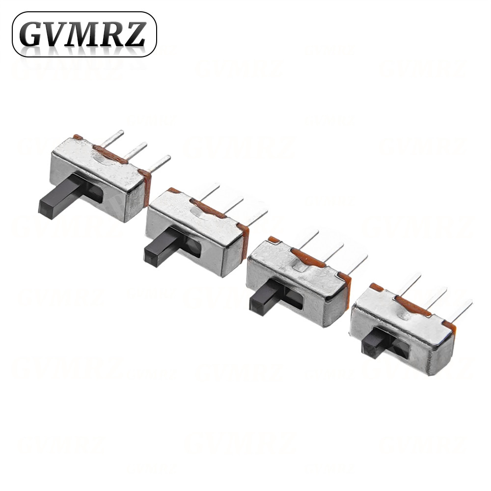 20 ชิ้น SS12D00 Interruptor On-Off Mini Slide Switch 3pin 1P2T 2 ตําแหน่งคุณภาพสูงสลับสวิทช์จับความยาว 2 มิลลิเมตร 3 มิลลิเมตร 4 มิลลิเมตร 5 มิลลิเมตร - รูปที่ 2