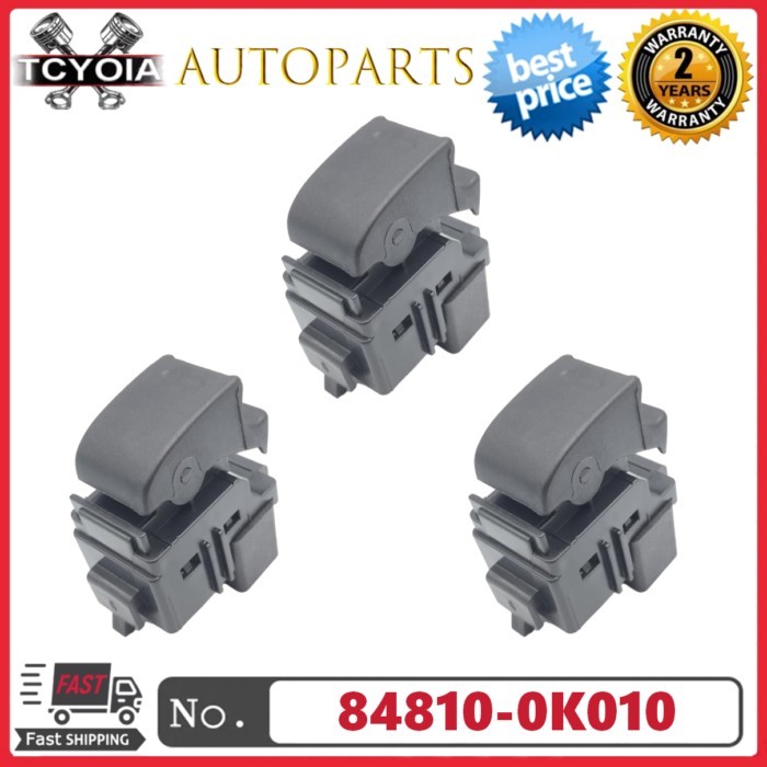 3/10pcs Window Control Switch Passenger 848100K010 84810-0K010 8481012080 84810-12080 For Toyota Hi
