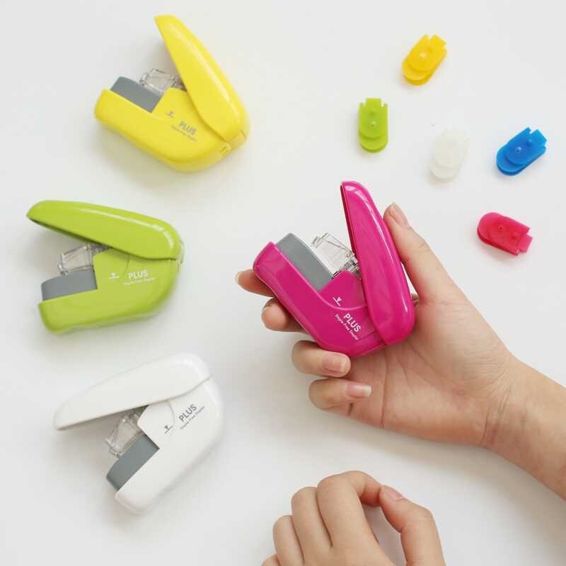 Plus SL-106 เครื่องเย็บกระดาษแบบเข็ม DIY เครื่องเย็บกระดาษทําด้วยมือ