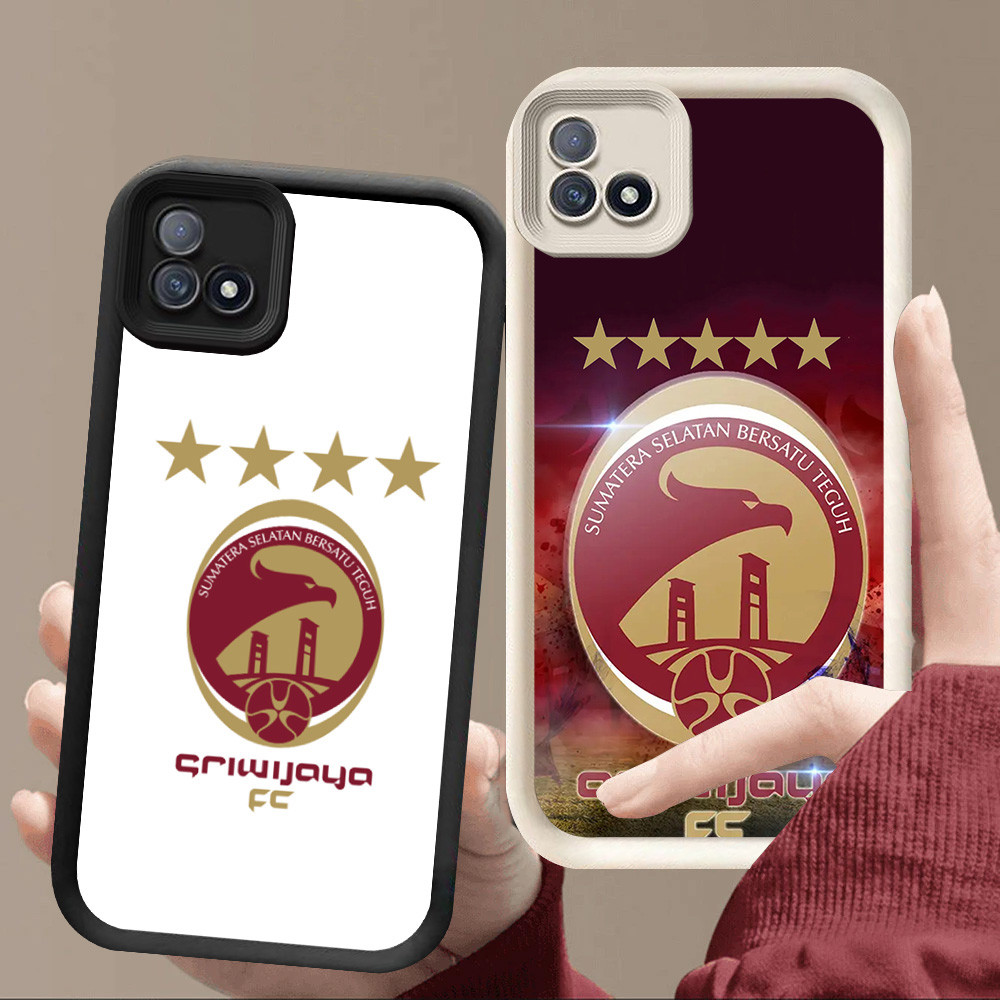 R9 FC-Sriwijayas Casing สําหรับ Realme C20 C20A C11 2021 สีดําและสีขาว