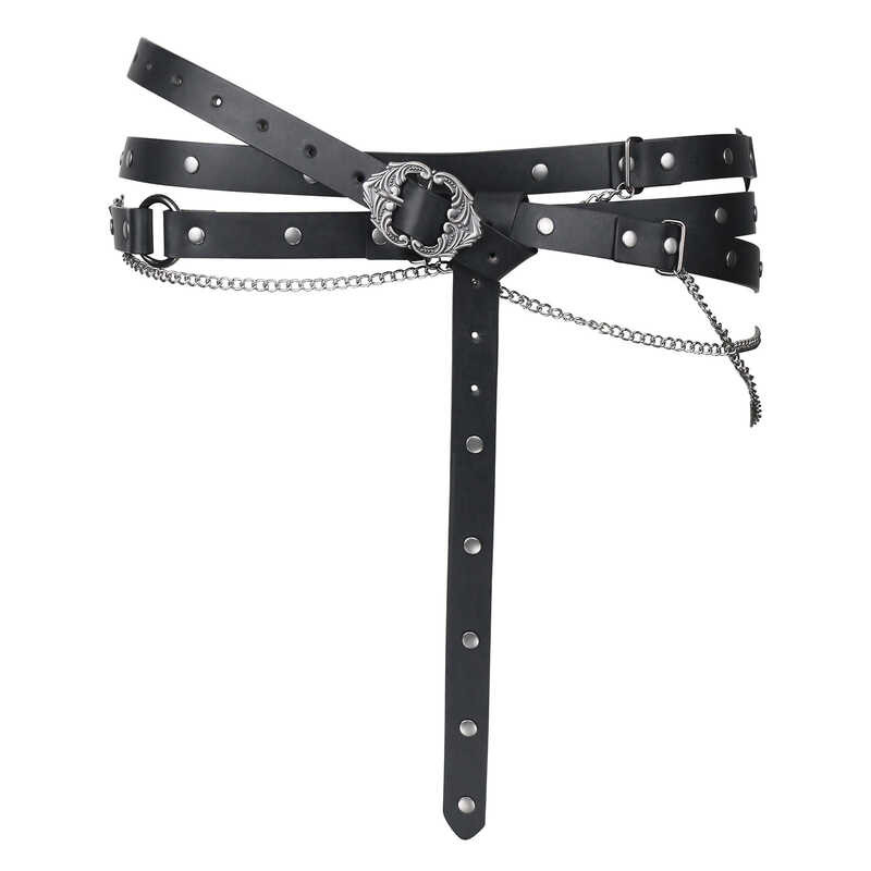 ห่วงโซ่อยากแnte เข็มขัดสไตล์ไวกิ้ง สำหรับคอสเพลย์และHALLOWEEN