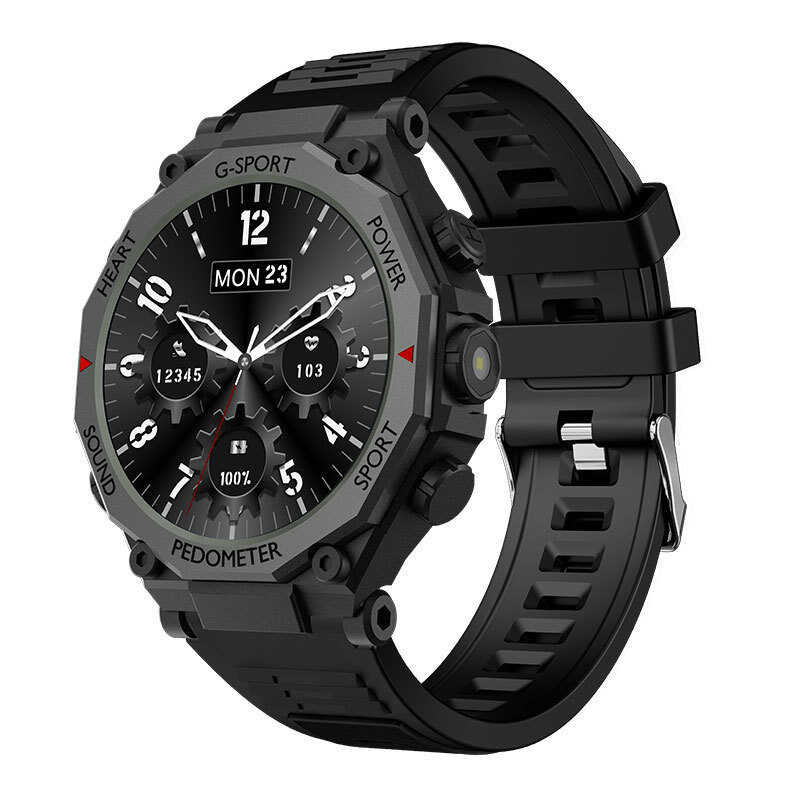 GT6 Pro สมาร์ทวอทช์ NFC+ข้อความ Push+Flashlight Bluetooth Call Multi-Function Watch