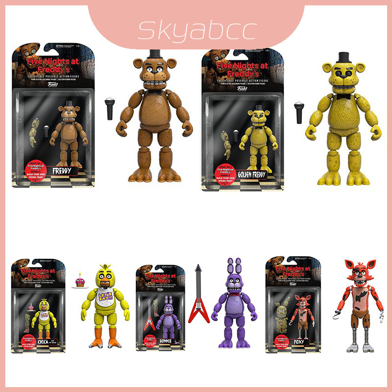 Funko Fnaf Unique Five Nights At Freddys Action Figure Golden Collectors สําหรับ Freddy