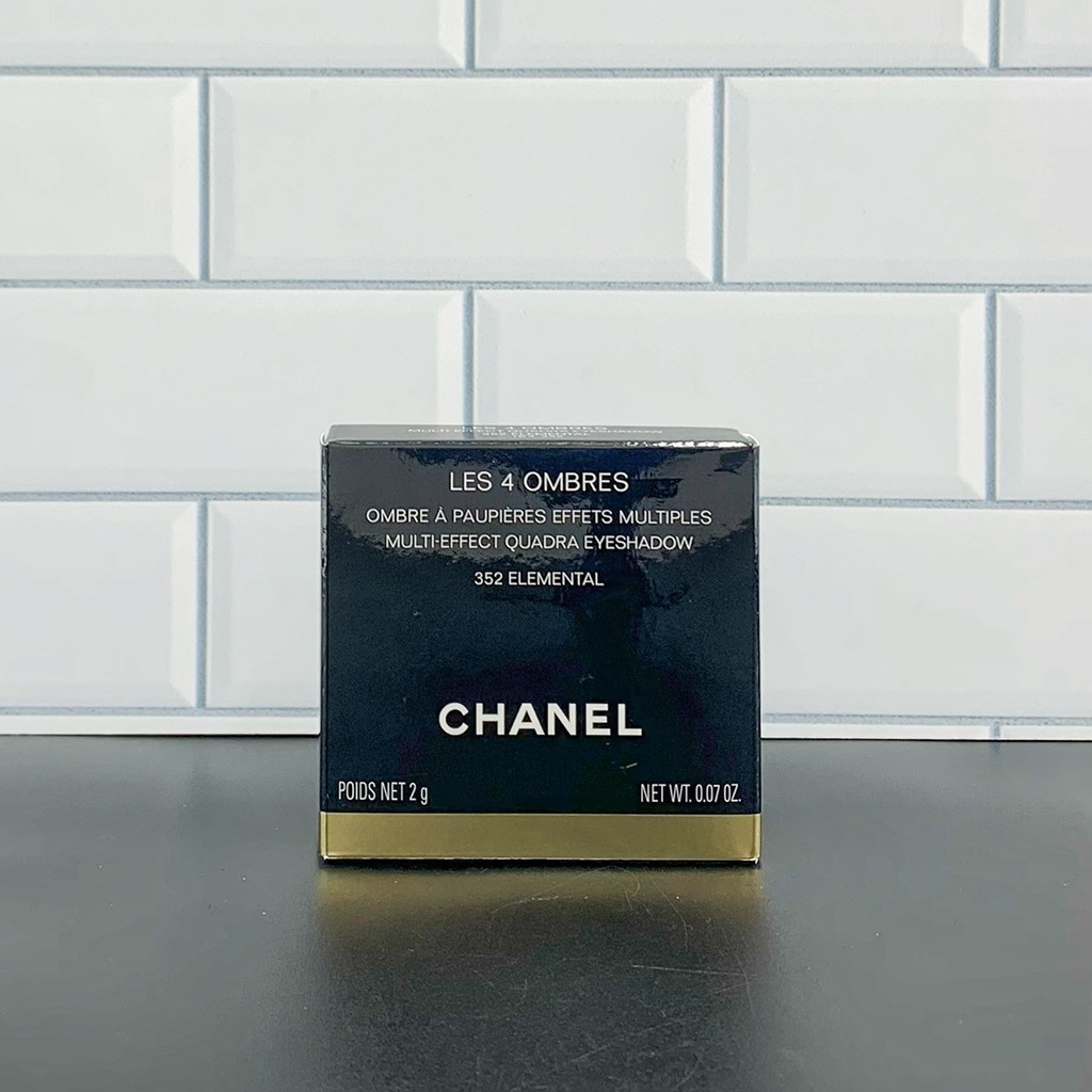 คุณภาพเคาน์เตอร์ส่วนบุคคล/50 สามารถจับคู่กับมาตรฐานจีน✔Chanel 4 Color Eyeshadow Palette 2g Color Num