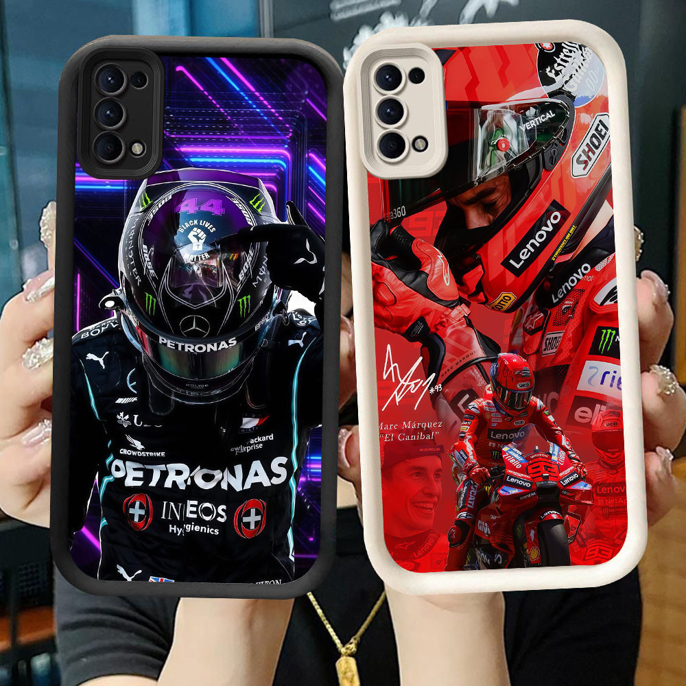 TS-29 Bull Racing Max verstappen ปลอกกันกระแทกสําหรับ OPPO A5 Reno 4 5 6 ค้นหา X3 Lite Realme C65 Na