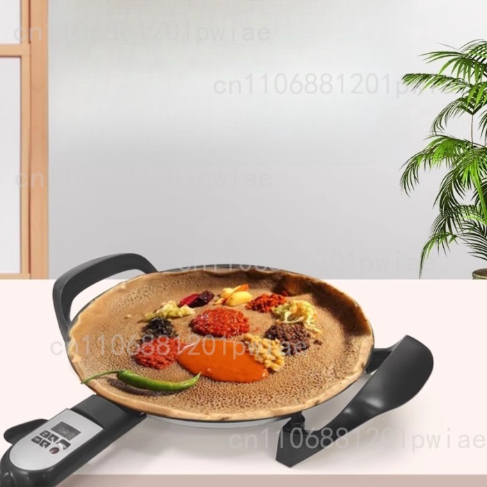 40Cm electronic temperature control panel 18.5 inches 47cm electric baking pan, pancakes