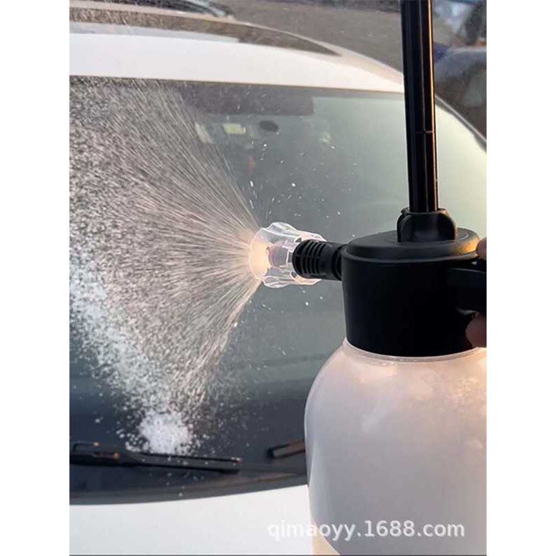 Qimao คู่มือนิวเมติกโฟมรดน้ําในครัวเรือนล้างรถรดน้ํา Sprayer พัดลมรูปกรดด่างรดน้ําโฟมรดน้ําสามารถ