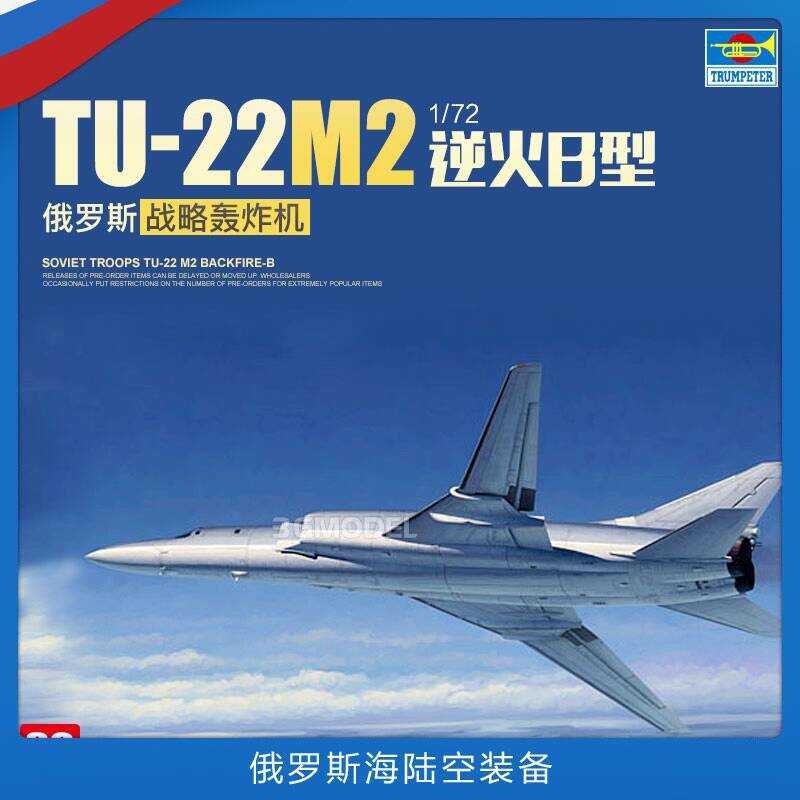 ทรัมเปตเตอร์ 01655 เครื่องบินทิ้งระเบิดยุทธศาสตร์รัสเซีย Tu-22M2 Ryakhty ประเภท B