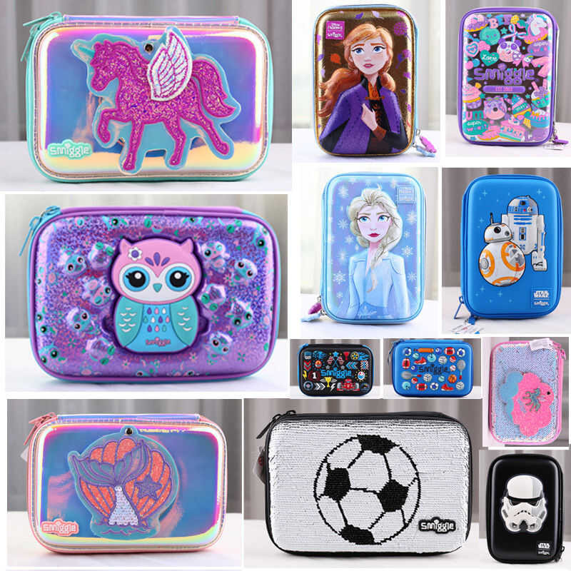 LY กล่องของขวัญสตางค์สุดน่ารัก Smiggle สำหรับนักเรียน กล่องของขวัญสตางค์ลายการ์ตูน กระเป๋าใส่ของขวั