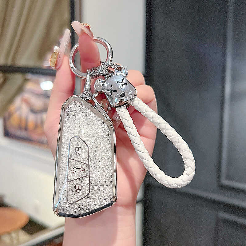 เหมาะสําหรับ Volkswagen Golf 8 Key Cover id4 Lingdu L Range Rover id3 Range Rover rline Eighth Gener