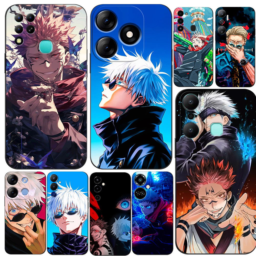 สําหรับ TECNO POVA NEO 2 NEO 5G LE6J 4 PRO LG8N ฝาครอบโทรศัพท์อะนิเมะ Jujutsu Kaisen