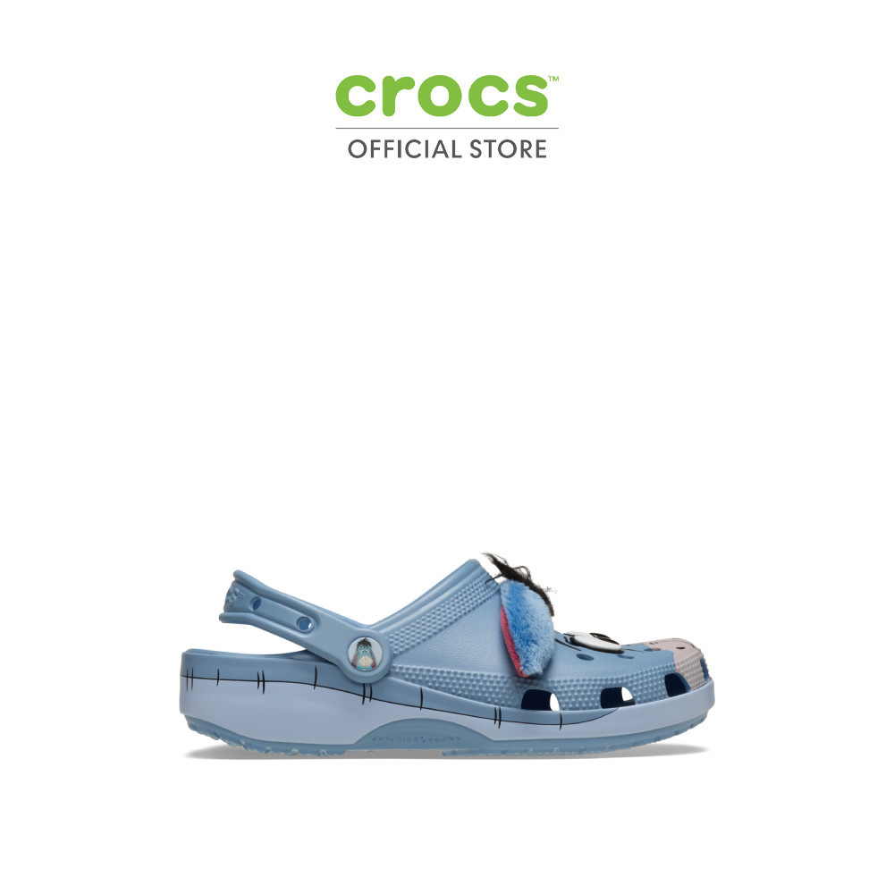 ♞,♘CROCS รองเท้าลำลองผู้ใหญ่ WINNIE THE POOH EEYORE  CLASSIC CLOG รุ่น 211093-90H - MULTI KHF
