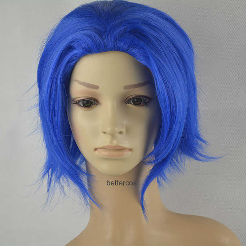 วิกผม Anime Fairy Tail Rabbi สีฟ้า สำหรับการจัดแต่งทรงผมแบบ Cosplay